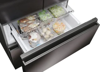 Haier HFR3718ENMD Koel-vriescombinatie 467L