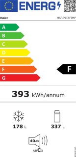 Wat vinden we goed aan de Haier HSR3918FIMP Amerikaanse koelkast