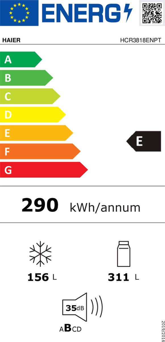 Wat vinden we goed aan de Haier koelkast HCR3818ENPT Amerikaanse stijl