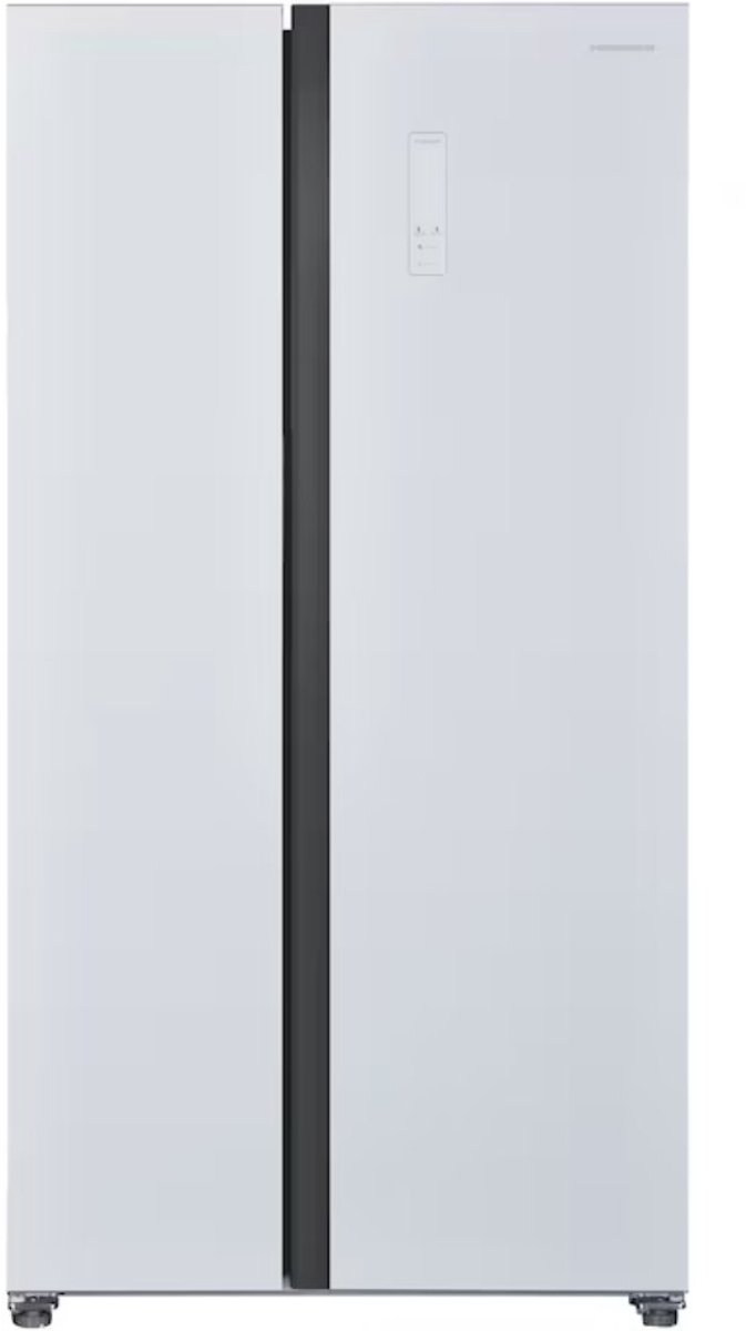 Heinner Amerikaanse Koelkast LED Touch 442L Wit