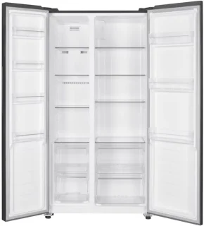 Heinner Amerikaanse Koelkast LED Touch 442L Wit