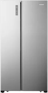 Heinner Amerikaanse Koelkast LED Touch 519L Zilver