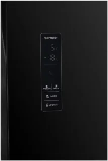 Heinner Amerikaanse Koelkast Touch Display 532L Zwart