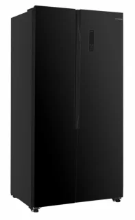 Heinner Amerikaanse Koelkast Touch Display 532L Zwart
