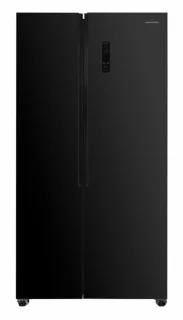 Heinner Amerikaanse Koelkast Touch Display 532L Zwart