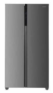 De Heinner HSBS-HM442NFINVXD Side-by-side koelkast in één oogopslag