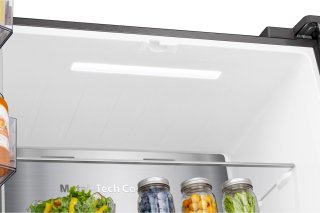 Hisense RQ5P470SAFE Cross-door koel-vriescombinatie zwart 483L