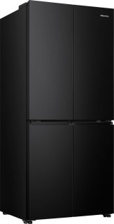 Hisense RQ5P470SAFE Cross-door koel-vriescombinatie zwart 483L