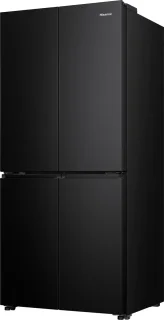 Hisense RQ5P470SAFE Cross-door koel-vriescombinatie zwart 483L