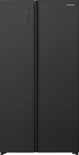 Hisense RS3P538NAFE Side-by-Side Koelkast, 527 liter, zwart/inox