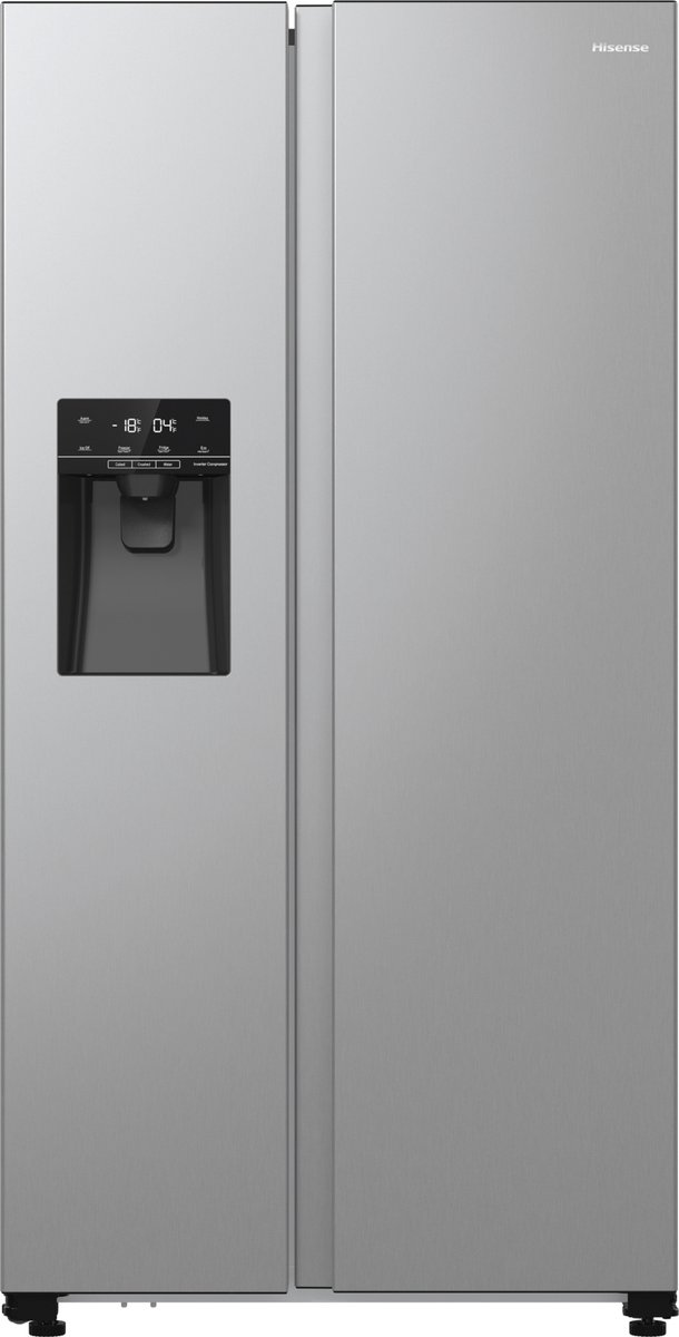 De Hisense RS5P535NTFE Amerikaanse Koelkast 566L in één oogopslag