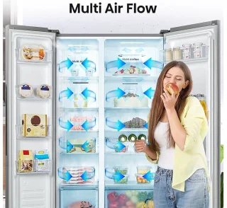 Hisense RS677N4BIE Amerikaanse koelkast