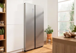 Hisense RS711N4ACE Amerikaanse koelkast 550L RVS