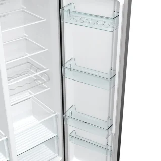 Hisense RS711N4AFE Amerikaanse koelkast zwart 550L