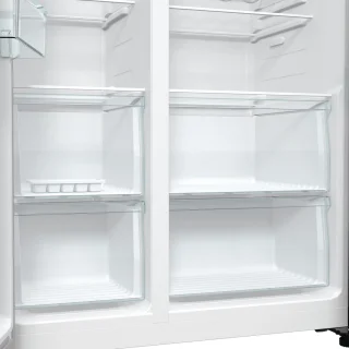 Hisense RS711N4AFE Amerikaanse koelkast zwart 550L