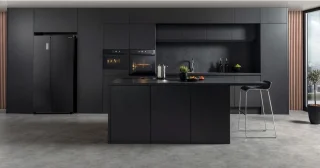 Hisense RS711N4AFE Amerikaanse koelkast zwart 550L