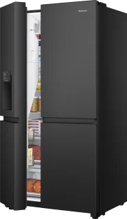 Hisense RS818N4TFC Amerikaanse koelkast zwart 632L