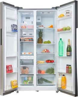 Inventum SKV0178R Amerikaanse koelkast 555L RVS