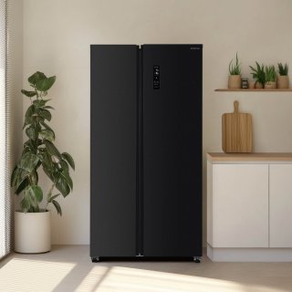 Inventum SKV0180B Amerikaanse koelkast 532L zwart