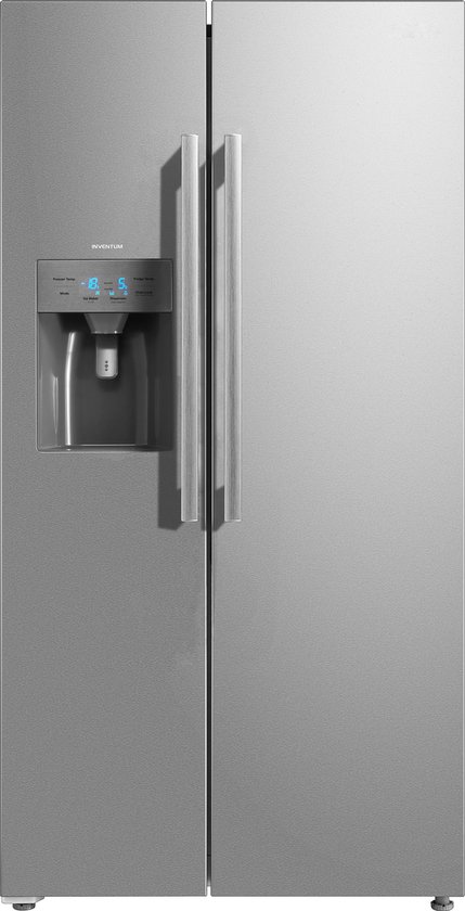 Inventum SKV1782RI — ruime Amerikaanse koelkast met ijs- en waterdispenser