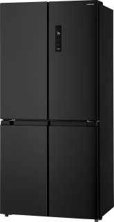 Inventum SKV4178B Amerikaanse koelkast 4-deurs 474L zwart