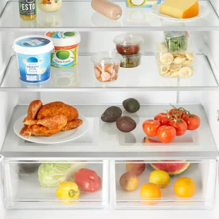 Inventum SKV4178B Amerikaanse koelkast 4-deurs 474L zwart