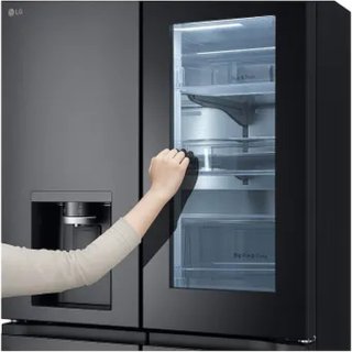 LG GMG960EVEE French Door Koelkast Black Steel