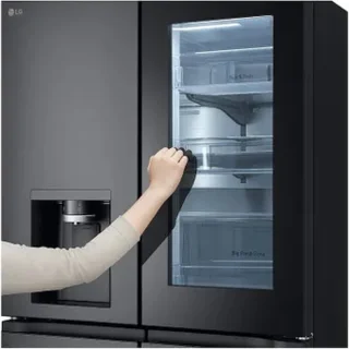 LG GMG960EVEE French Door Koelkast Black Steel
