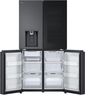 LG GMG960EVEE French Door Koelkast Black Steel