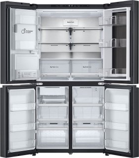 LG GMG960EVEE French Door Koelkast Black Steel