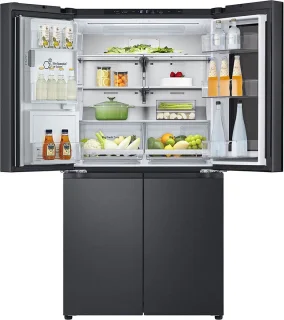 LG GMG960EVEE French Door Koelkast Black Steel