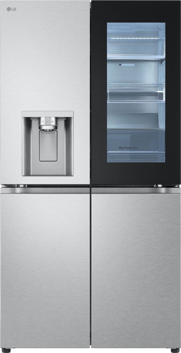 De LG GMG960MBJE Amerikaanse Koelkast InstaView Door-in-Door in één oogopslag