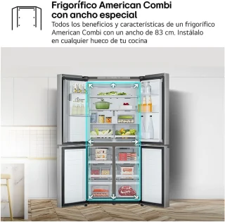 LG GML860PYFE Amerikaanse Koelkast 4-Deurs RVS