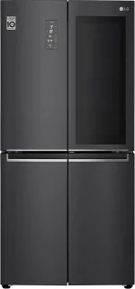 LG GMQ844MC5E Amerikaanse Koelkast Zwart 530L Vrijstaand