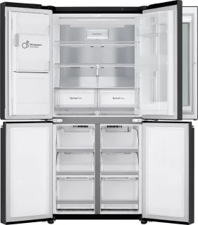 LG GMX844MC6F Amerikaanse Koelkast Zwart 508L