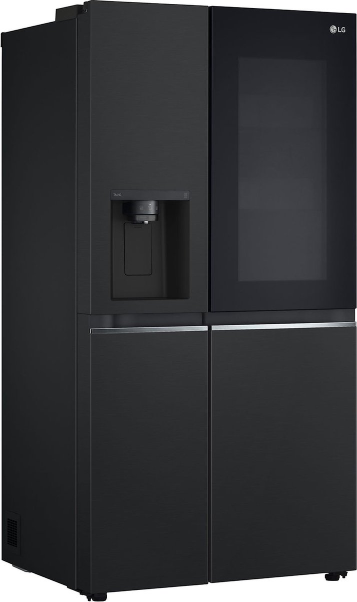 LG GSGV80EPLL Amerikaanse koelkast 635L Mat Zwart