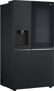LG GSGV80EPLL Amerikaanse koelkast 635L Mat Zwart