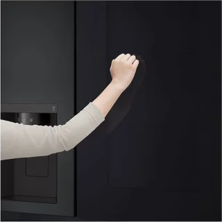 LG GSGV80EPLL Amerikaanse koelkast 635L Mat Zwart