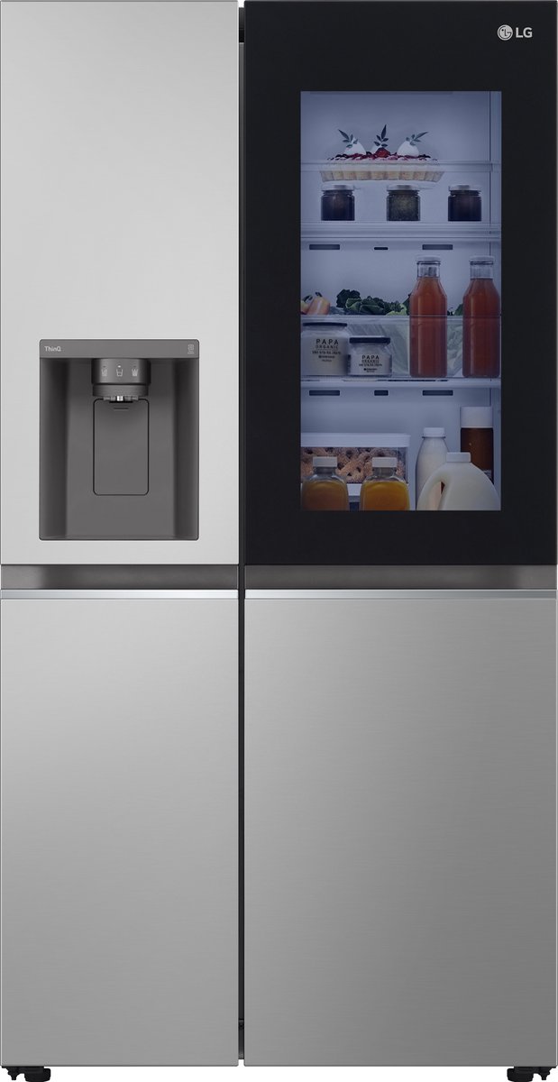 De LG GSGV81PYLL Amerikaanse Koelkast Vrijstaand 635L Zilver in één oogopslag
