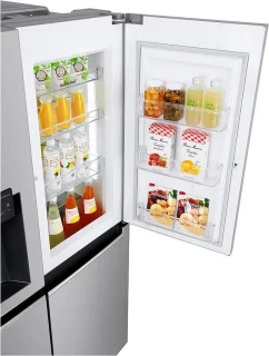 LG GSJ760PZZE Side-by-Side Amerikaanse koelkast zwart/grijs/zilver