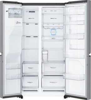 LG GSJ960NSVZ Amerikaanse koelkast RVS