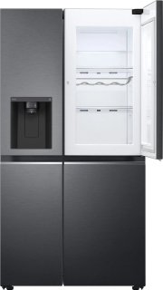 De LG GSJV71MCLE Amerikaanse koelkast Mat Zwart in één oogopslag