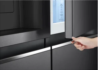 LG GSJV71MCLE Amerikaanse koelkast Mat Zwart