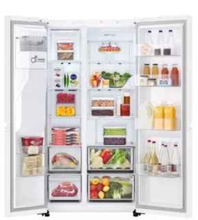 LG GSLC40SWPE Amerikaanse koelkast wit 638L vrijstaand
