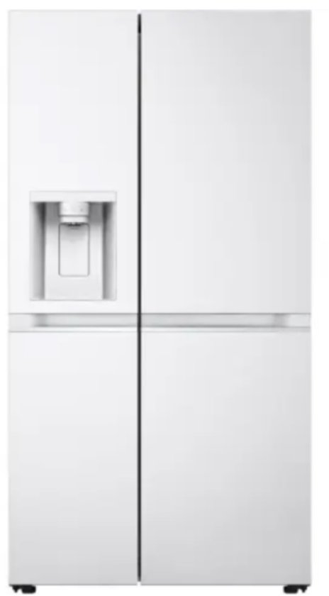 LG GSLC40SWPE: Ruimte en Comfort in een Strakke Witte Amerikaanse Koelkast