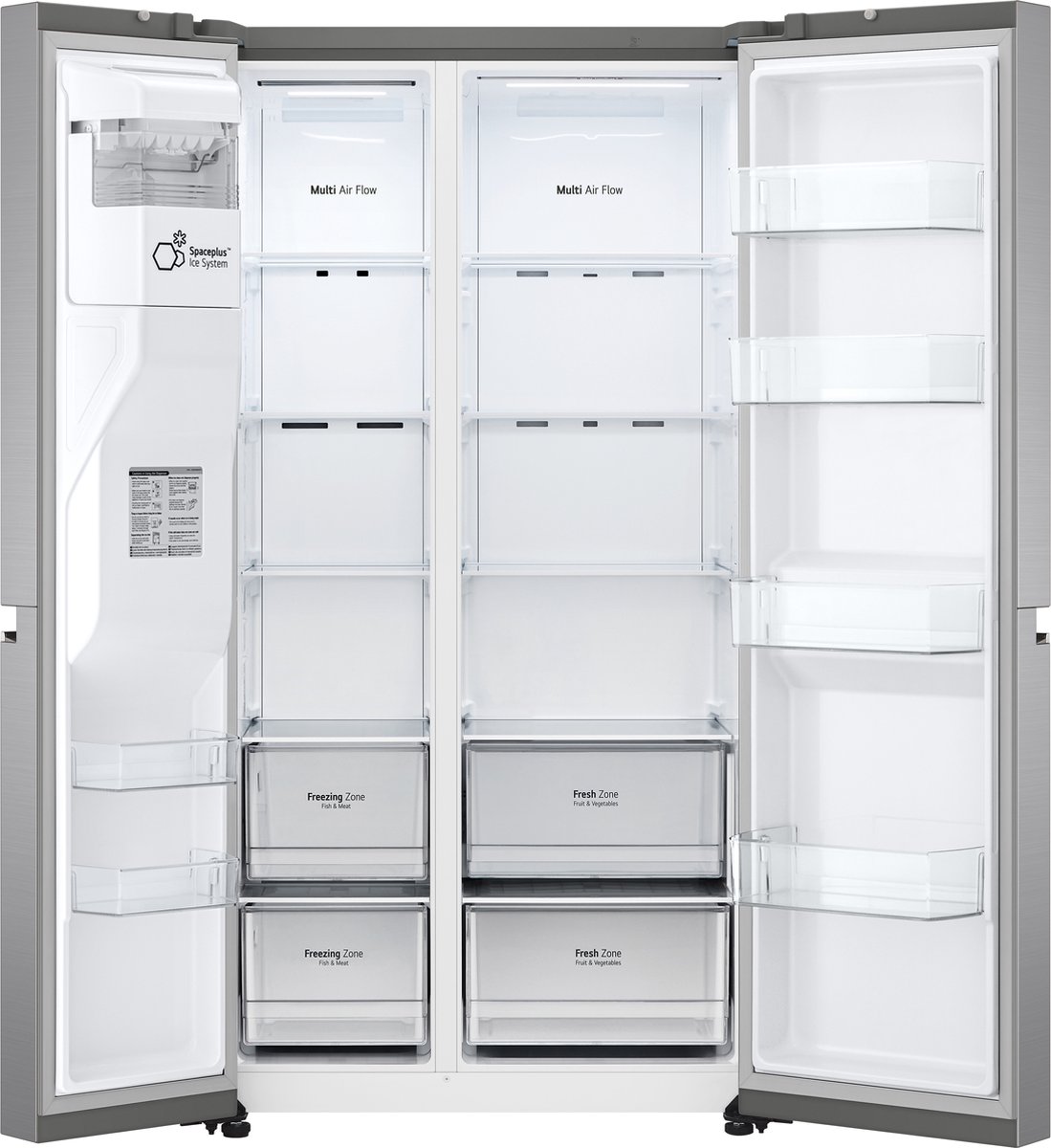 LG GSLV70PZTE Amerikaanse koelkast 635L