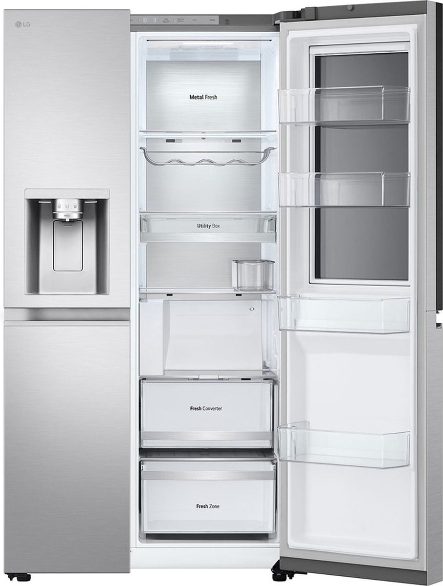 De LG GSXE90BSAD InstaView American-Style Smart Fridge in één oogopslag