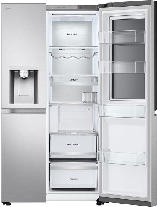 LG GSXE90BSAD InstaView American-Style Smart Fridge review