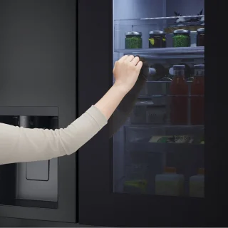 LG GSXE90EVAD Amerikaanse koelkast 628L Zwart