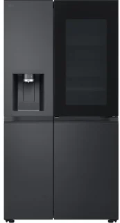 LG GSXE90EVAD Amerikaanse koelkast 628L Zwart